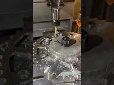 CNC 鑽孔加工實拍