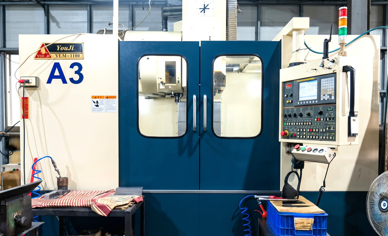 晶禹 CNC 車床加工區