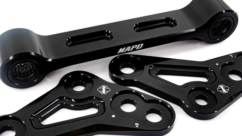OEM 代工製造的 MAPD 黑色拉桿零件組