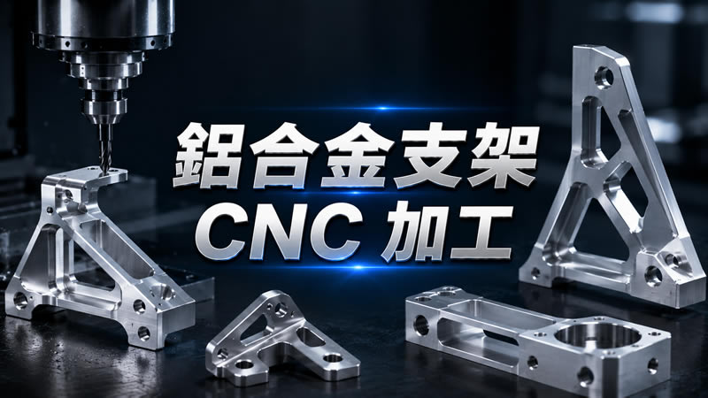 鋁合金支架 CNC 加工代工:自動化設備輕量化零件