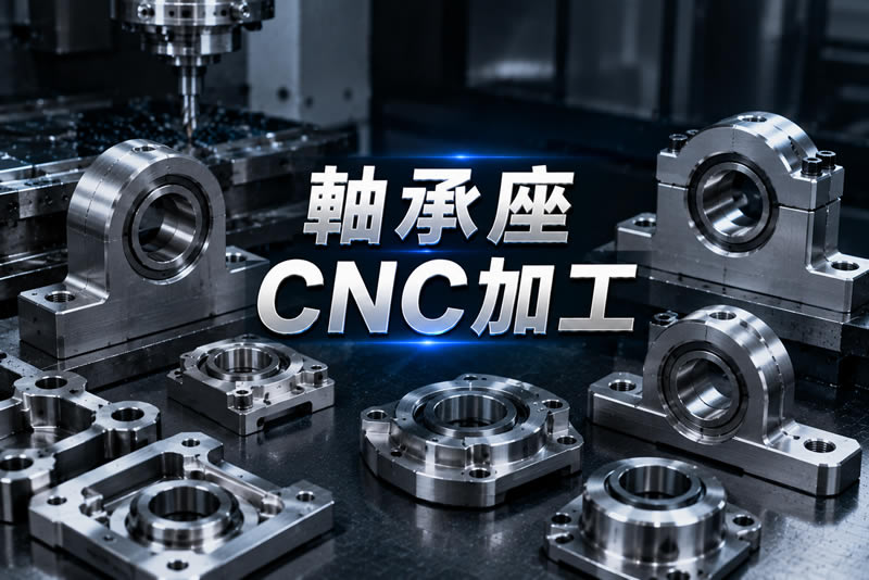 軸承座 CNC 加工代工推薦：自動化設備精密零件，打樣到量產一廠搞定